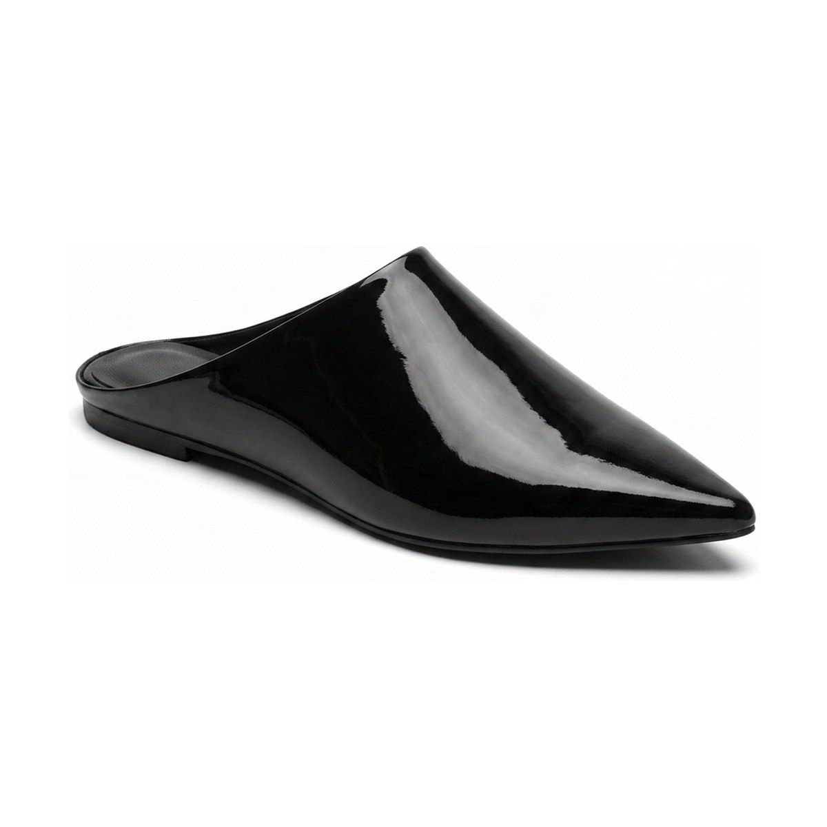The Pointed Mule in Black